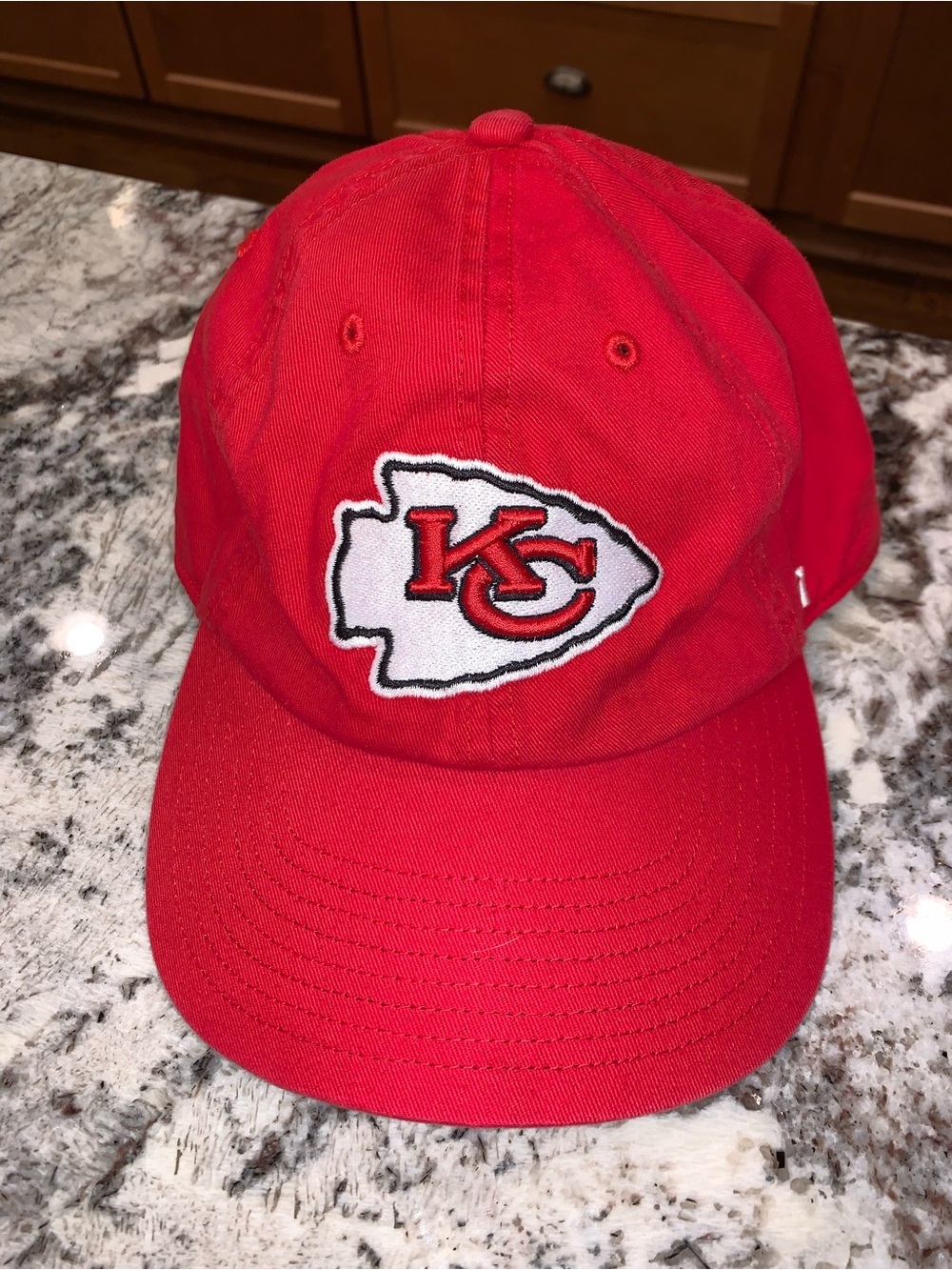 Kansas City Chiefs โ47 Hat Cap Adjustable Never Worn